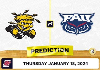 Wichita State vs. Florida Atlantic Prediction, Odds, College Basketball Picks [1/18/2024]