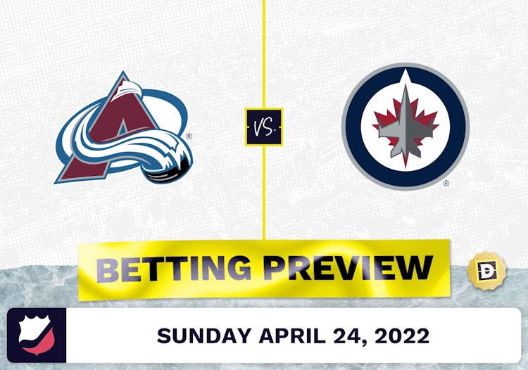 Avalanche vs. Jets Prediction and Odds Apr 24, 2022