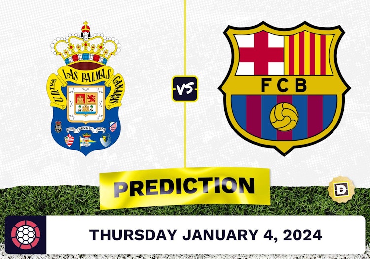 Las Palmas vs. Barcelona Prediction, Odds, La Liga Picks  [1/4/2024]