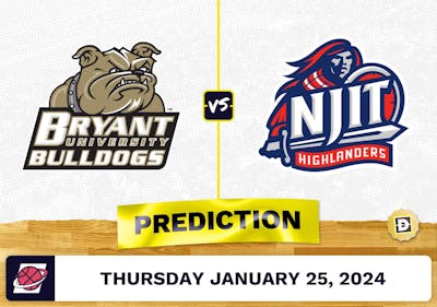 Bryant University vs. N.J.I.T. Prediction, Odds, College Basketball Picks [1/25/2024]