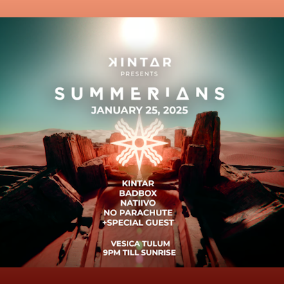 Kintar | Summerians X Wave Society @ Vesica Cenote Tulum