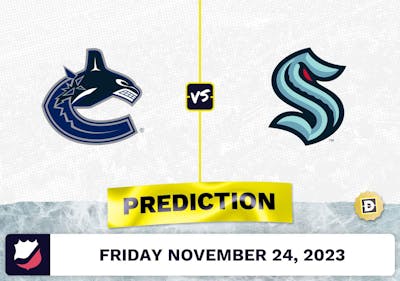 Canucks vs. Kraken Prediction and Odds - November 24, 2023