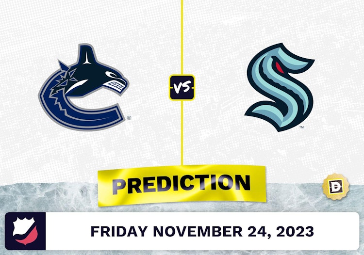 Canucks vs. Kraken Prediction and Odds - November 24, 2023