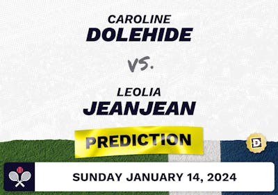 Caroline Dolehide vs. Leolia Jeanjean Prediction, Odds, Picks Australian Open 2024