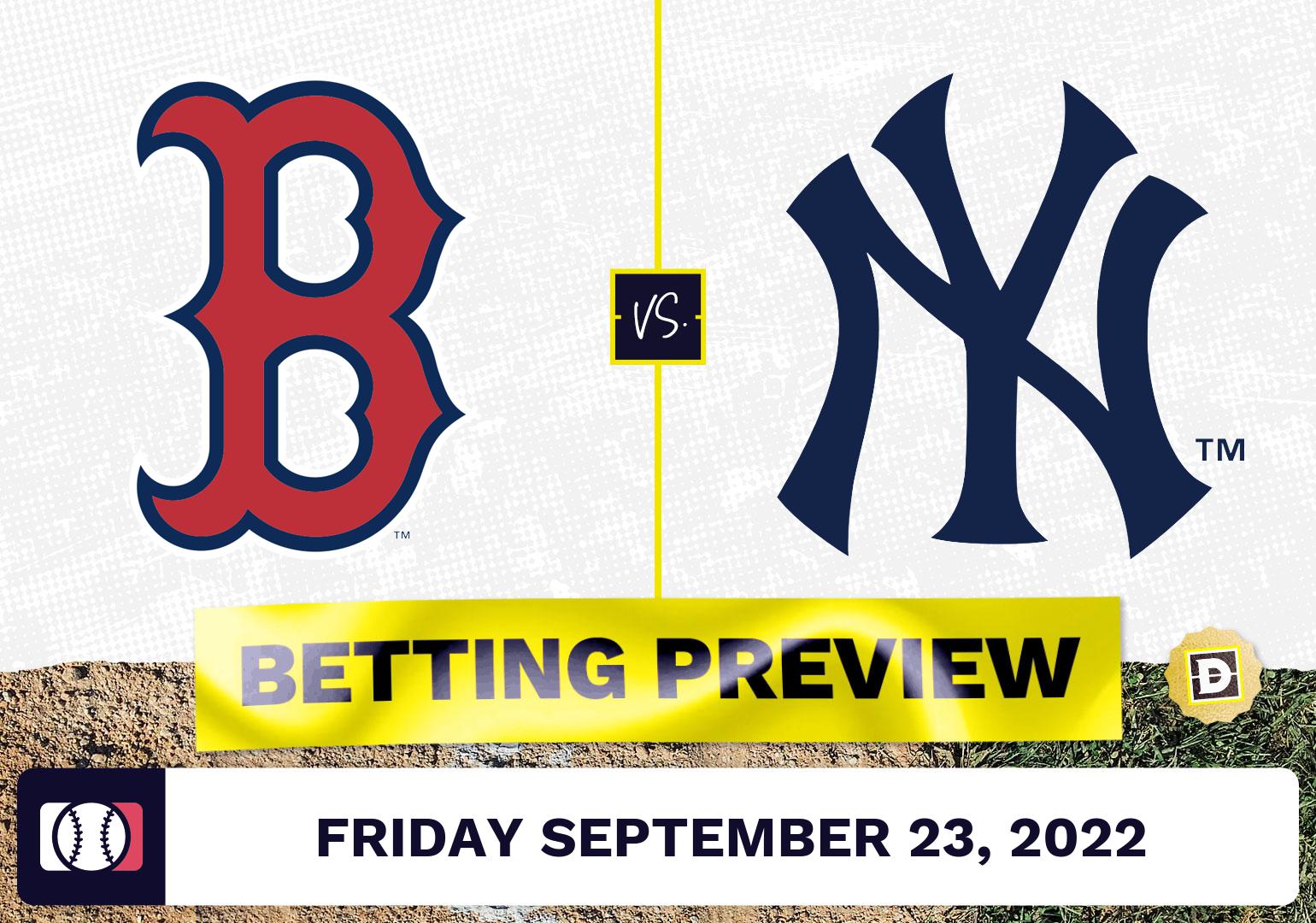Red Sox vs. Yankees Prediction and Odds - Sep 23, 2022