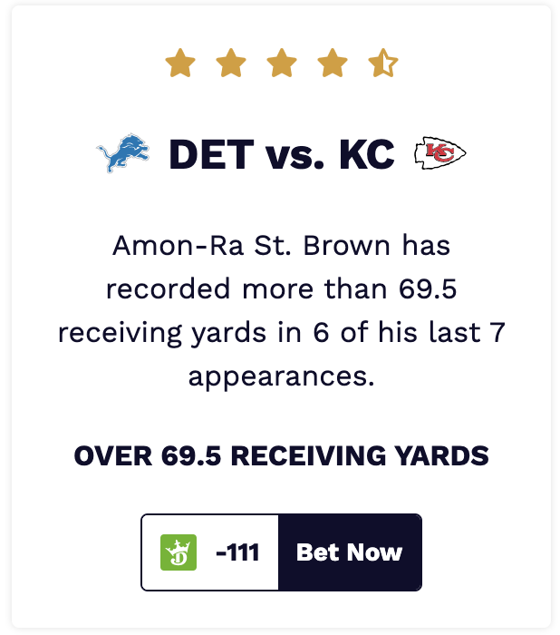 NFL player prop bets Week 6