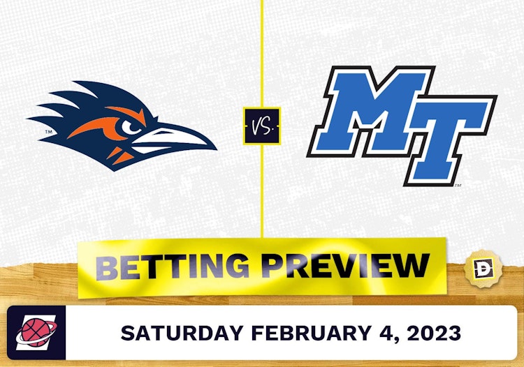 UTSA vs. Middle Tennessee CBB Prediction and Odds - Feb 4, 2023