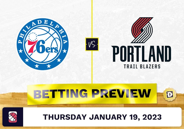 76ers vs. Trail Blazers Prediction and Odds - Jan 19, 2023