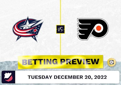Blue Jackets vs. Flyers Prediction and Odds - Dec 20, 2022