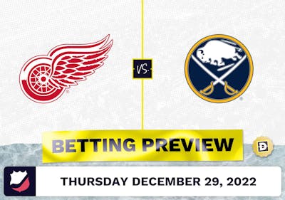 Red Wings vs. Sabres Prediction and Odds - Dec 29, 2022