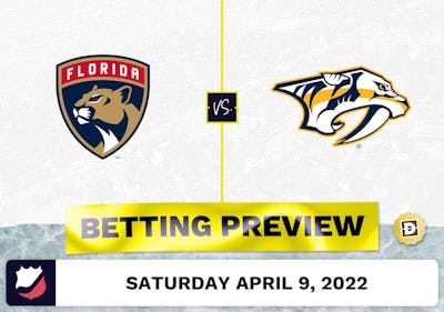 Panthers vs. Predators Prediction and Odds - Apr 9, 2022