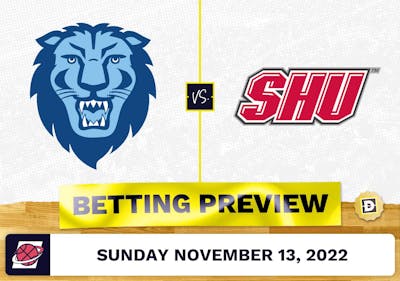 Columbia vs. Sacred Heart CBB Prediction and Odds - Nov 13, 2022