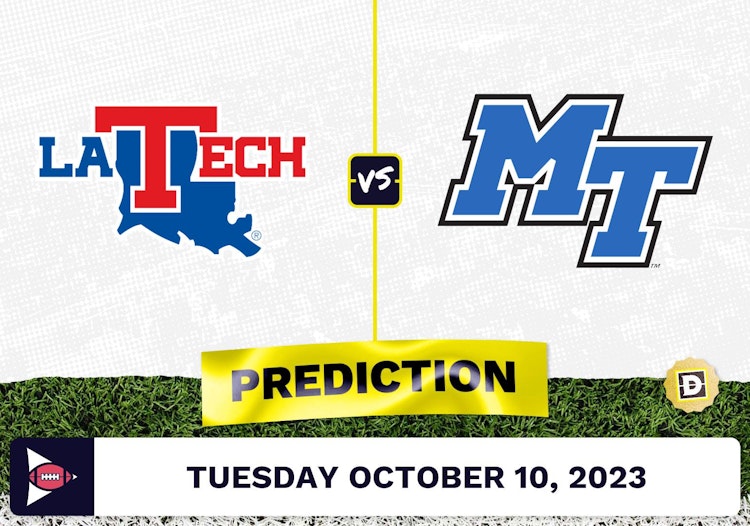 Louisiana Tech vs. Middle Tennessee CFB Prediction and Odds - October 10, 2023