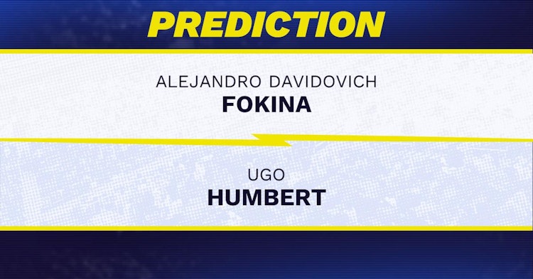 Alejandro Davidovich Fokina vs Ugo Humbert Tennis Prediction.
