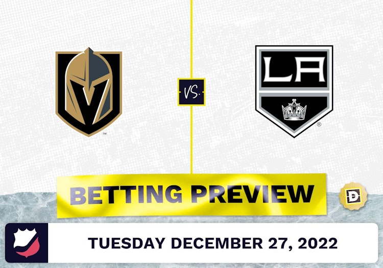 Golden Knights vs. Kings Prediction and Odds - Dec 27, 2022