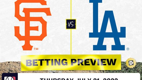 Giants vs. Dodgers Prediction and Odds - Jul 21, 2022