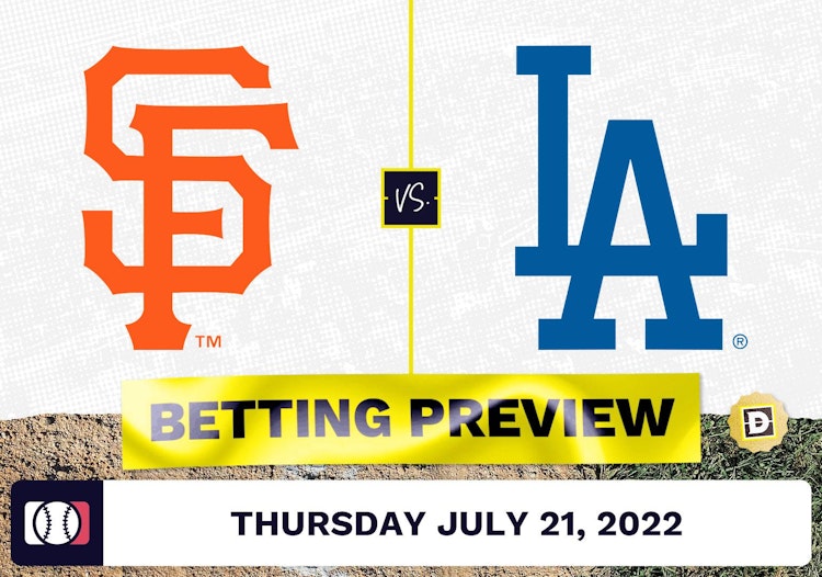 Giants vs. Dodgers Prediction and Odds - Jul 21, 2022