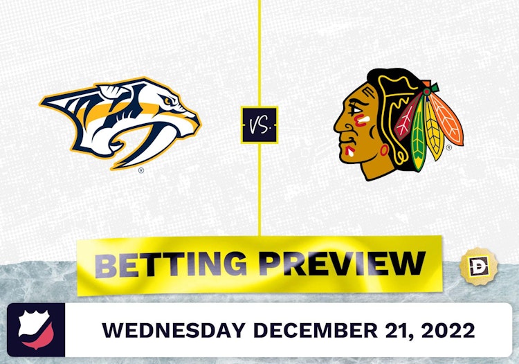 Predators vs. Blackhawks Prediction and Odds - Dec 21, 2022