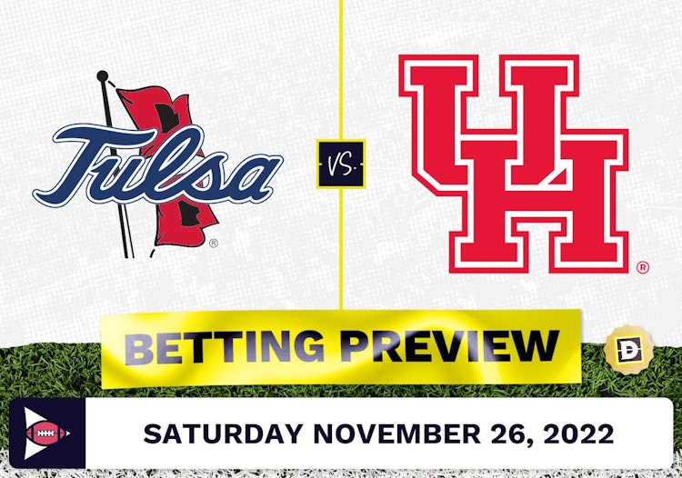 Tulsa vs. Houston CFB Prediction and Odds - Nov 26, 2022