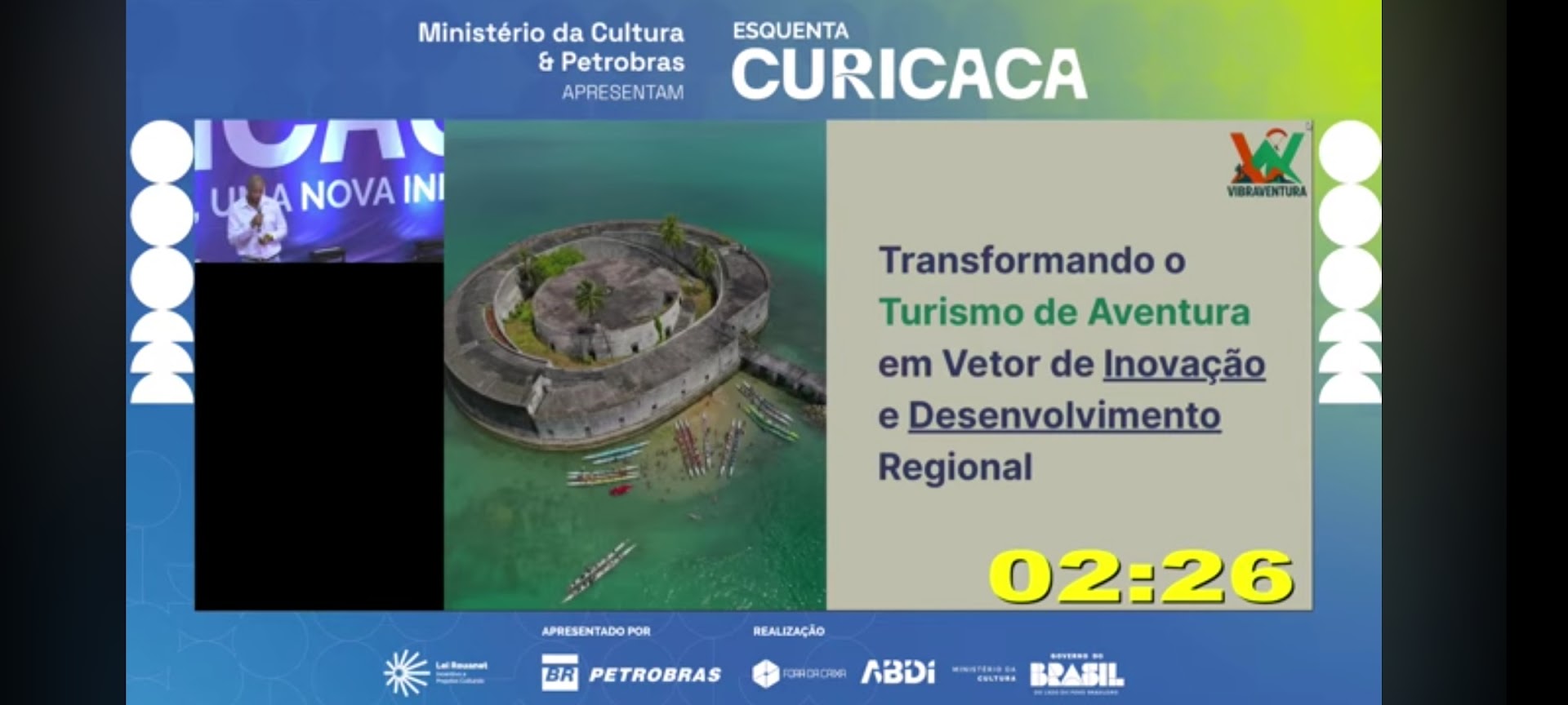 Apresentação da Vibraventura no Festival Curicaca 2025