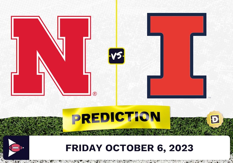 Nebraska vs. Illinois CFB Prediction and Odds - October 6, 2023