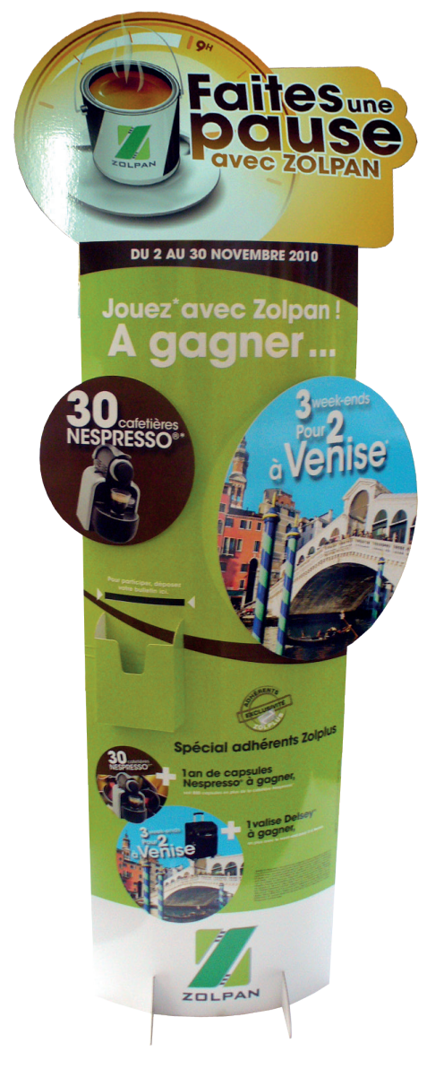 Totem elliptique premium Zolpan en magasin