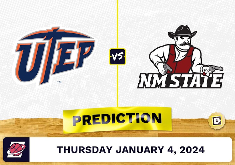 UTEP vs. New Mexico State Prediction, Odds, College Basketball Picks  [1/4/2024]