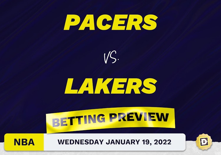 Pacers vs. Lakers Predictions and Odds - Jan 19, 2022