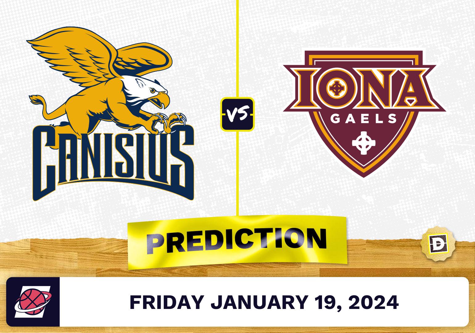 Canisius Vs. Iona Prediction, Odds, College Basketball Picks [1/19/2024]