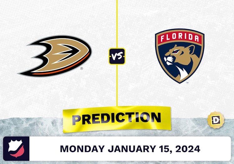 Anaheim Ducks vs. Florida Panthers Prediction, Odds, NHL Picks [1/15/2024]