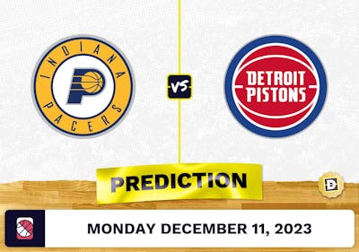 Indiana Pacers vs. Detroit Pistons: Prediction, Odds, Picks for NBA Monday [12/11/2023]