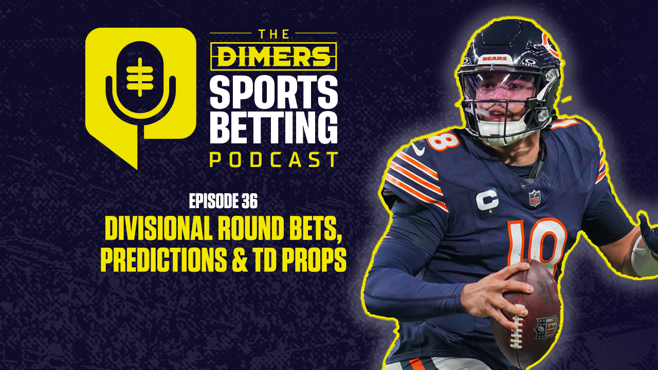 Dimers sports betting podcast Ep. 36: NFL Divisional Round predictions, best bets, props and CFB National Championship