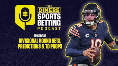 Dimers sports betting podcast Ep. 36: NFL Divisional Round predictions, best bets, props and CFB National Championship