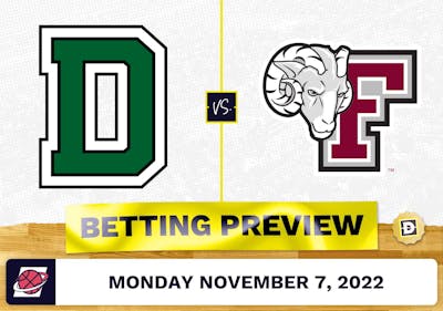 Dartmouth vs. Fordham CBB Prediction and Odds - Nov 7, 2022
