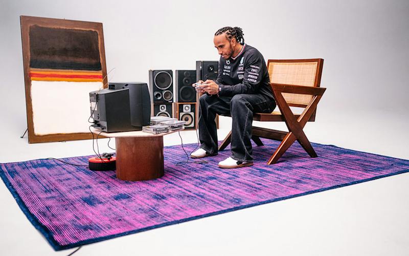 WATCH: Lewis Hamilton Plays Retro Video Games from His Childhood