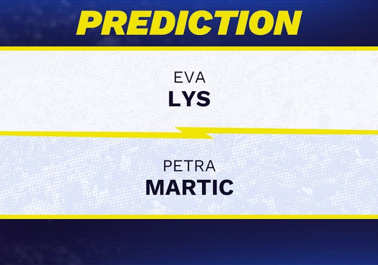 Eva Lys vs Petra Martic Tennis Prediction.