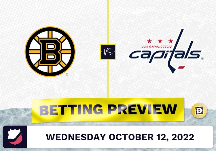 Bruins vs. Capitals Prediction and Odds - Oct 12, 2022