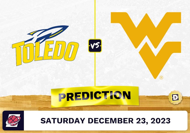 Toledo vs. West Virginia Prediction, Odds, College Basketball Picks  [12/23/2023]