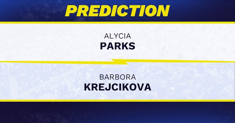 Alycia Parks vs Barbora Krejcikova Tennis Prediction.