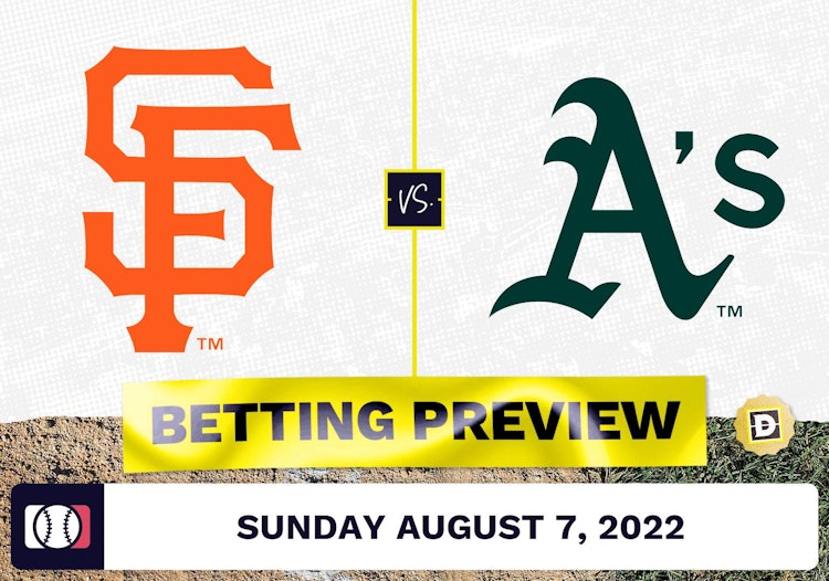 Giants vs. Athletics Prediction and Odds - Aug 7, 2022