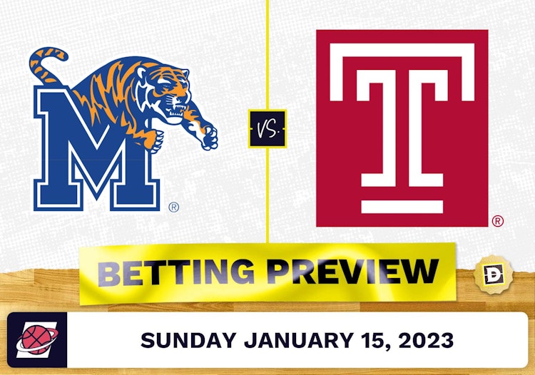 Memphis vs. Temple CBB Prediction and Odds - Jan 15, 2023