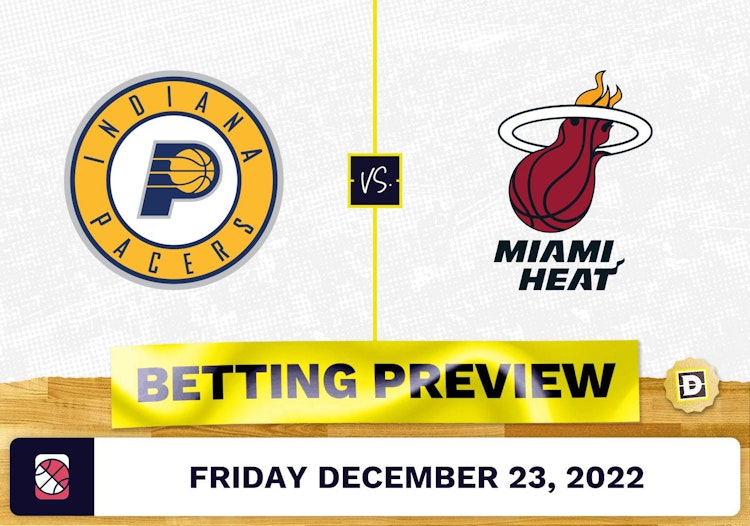 Pacers vs. Heat Prediction and Odds - Dec 23, 2022