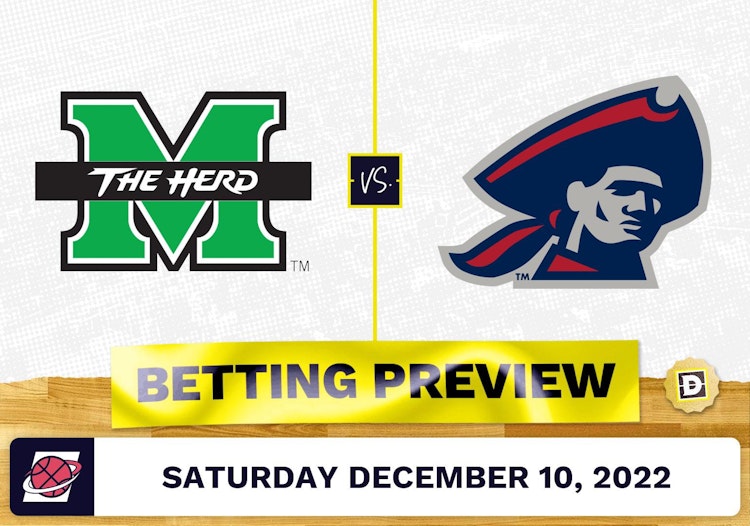 Marshall vs. Robert Morris CBB Prediction and Odds - Dec 10, 2022