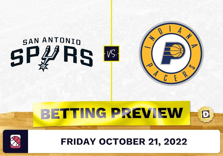 Spurs vs. Pacers Prediction and Odds - Oct 21, 2022