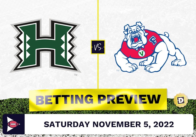 Hawaii vs. Fresno State CFB Prediction and Odds - Nov 5, 2022