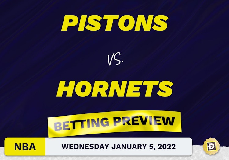 Pistons vs. Hornets Predictions and Odds - Jan 5, 2022