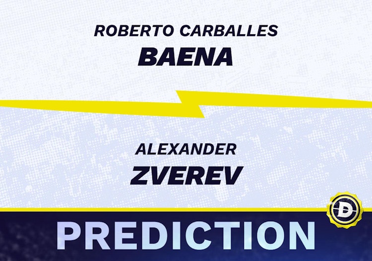 Roberto Carballes Baena vs. Alexander Zverev Prediction, Odds, Picks for Wimbledon 2024