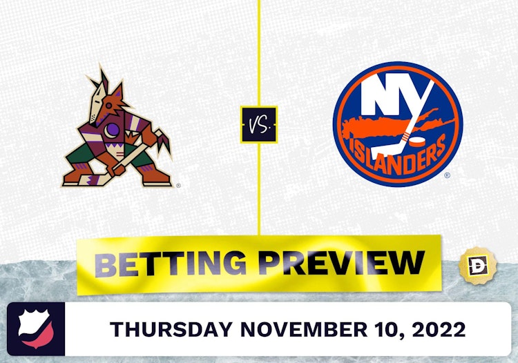 Coyotes vs. Islanders Prediction and Odds - Nov 10, 2022