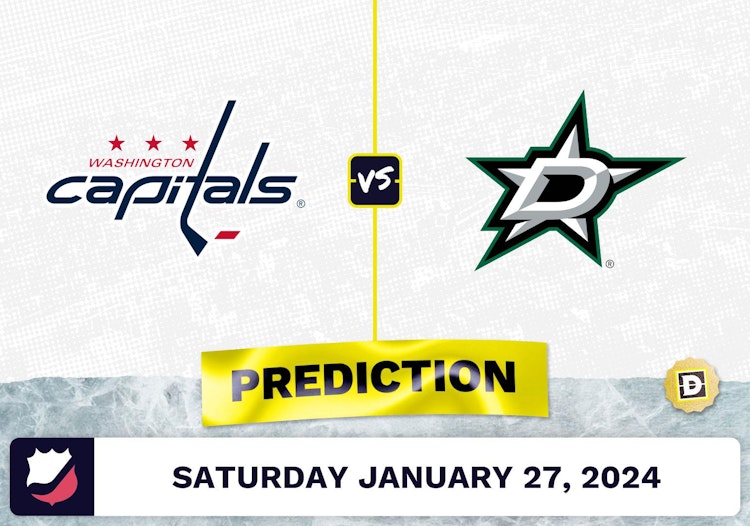 Washington Capitals vs. Dallas Stars Prediction, Odds, NHL Picks [1/27 ...