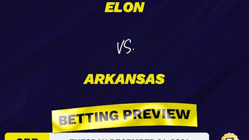 Elon vs. Arkansas CBB Predictions and Odds - Dec 21, 2021